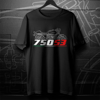 Moto Guzzi 750S Inspired T-Shirt - Motorcycle Tee Shirt for Riders