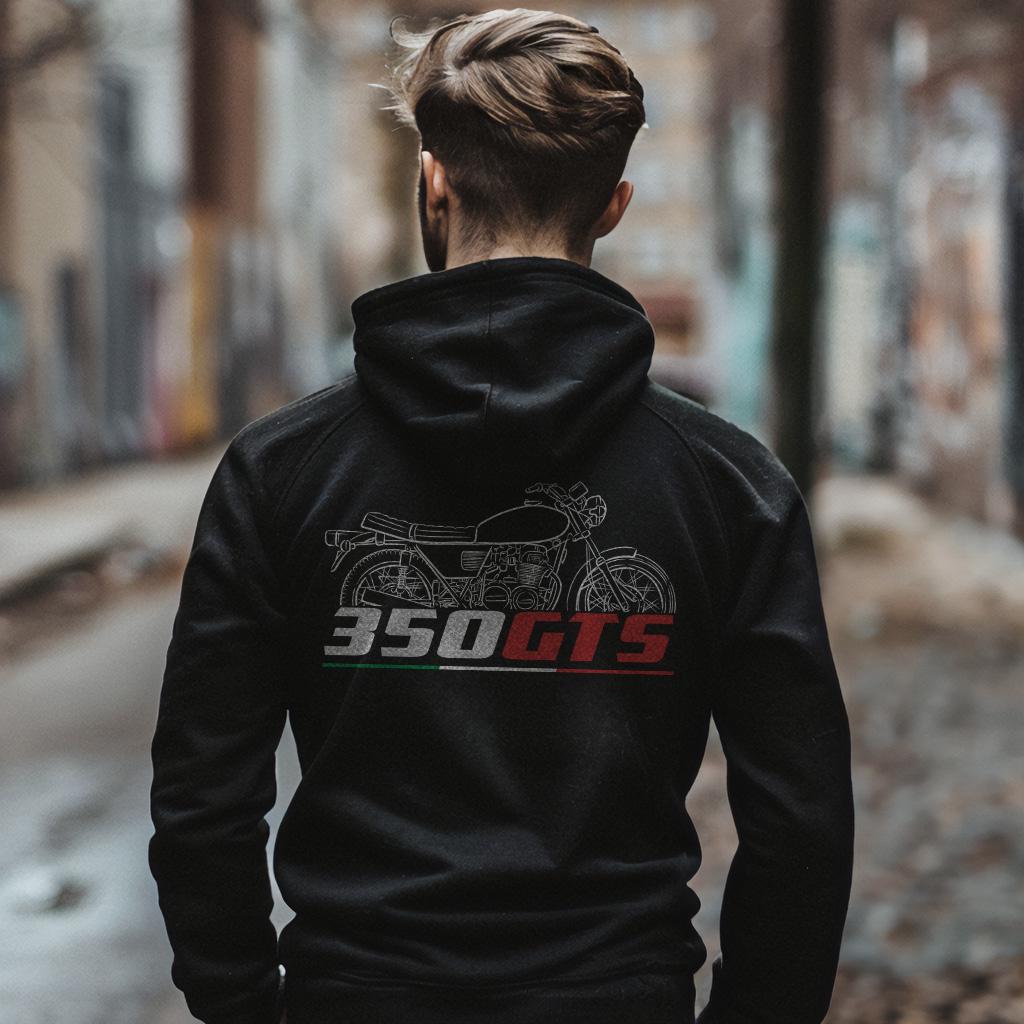 Moto Guzzi 350 GTS 1974 - 1979 Inspired Hoodie - Motorcycle Sweatshirt for Riders