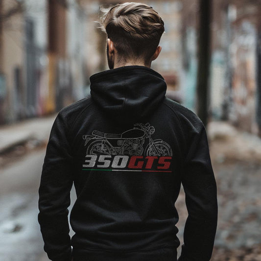 Moto Guzzi 350 GTS 1974 - 1979 Inspired Hoodie - Motorcycle Sweatshirt for Riders