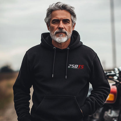 Moto Guzzi 250 TS 1974 - 1982 Inspired Hoodie - Motorcycle Sweatshirt for Riders