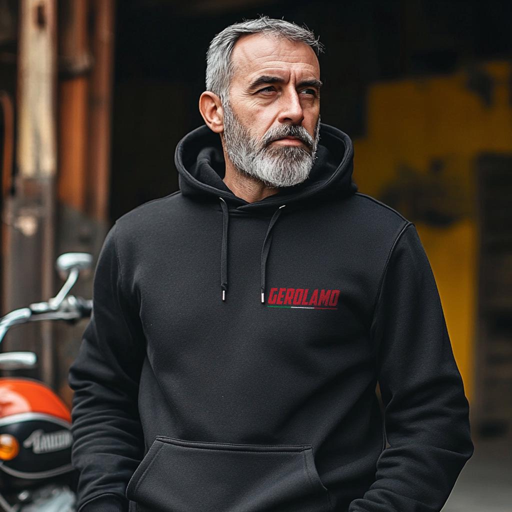 Moto Guzzi 250 Gerolamo 1938 - 1939 Inspired Hoodie - Motorcycle Sweatshirt for Riders