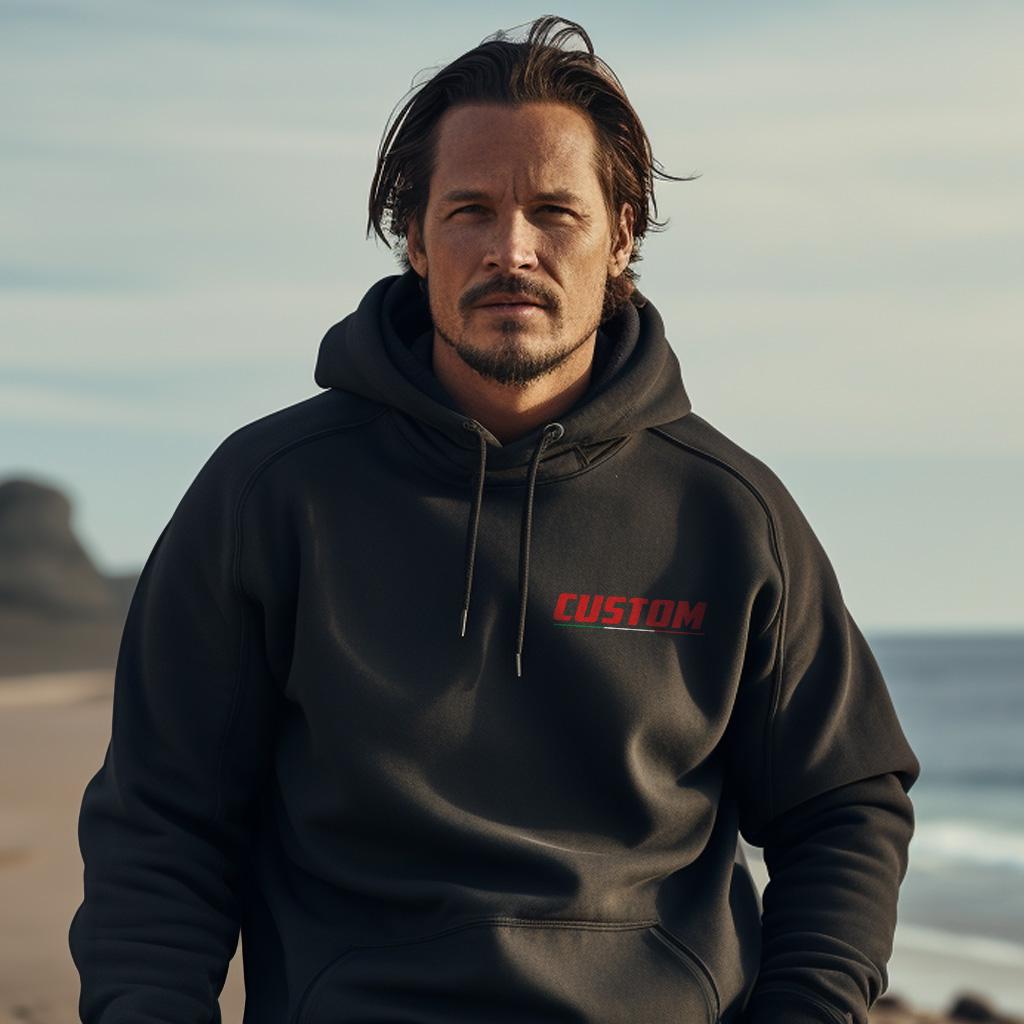 Moto Guzzi Custom 125 1985 - 1995 Inspired Hoodie - Motorcycle Sweatshirt for Riders