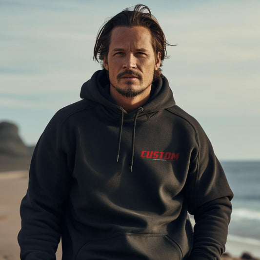 Moto Guzzi Custom 125 1985 - 1995 Inspired Hoodie - Motorcycle Sweatshirt for Riders