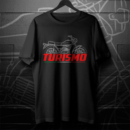 Moto Guzzi 125 Turismo & Tuttoterreno Inspired T-Shirt - Motorcycle Tee Shirt for Riders