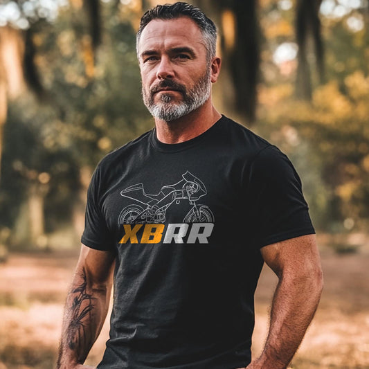 Buell XBRR 2007 Inspired T-Shirt - Motorcycle Tee Shirt for Riders