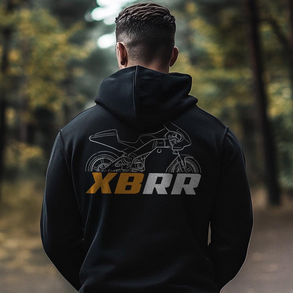 Buell XBRR 2007 Inspired Hoodie - Motorcycle Sweatshirt for Riders