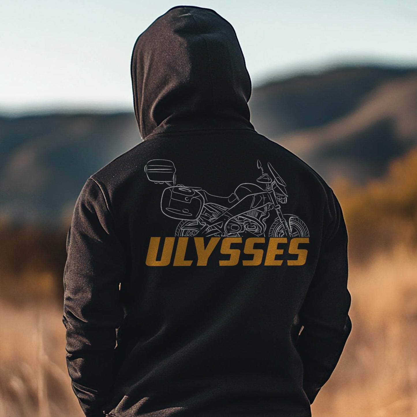 Buell XB12XT Ulysses 2008 - 2010 Inspired Hoodie - Motorcycle Sweatshirt for Riders