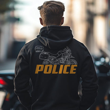 Buell XB12XP Police 2009 - 2010 Inspired Hoodie - Motorcycle Sweatshirt for Riders