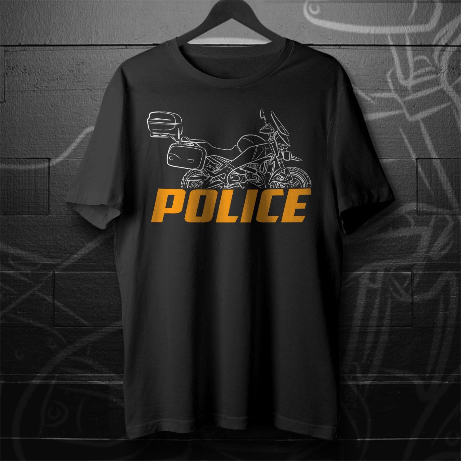 Buell XB12XP Police 2009 - 2010 Inspired T-Shirt - Motorcycle Tee Shirt for Riders
