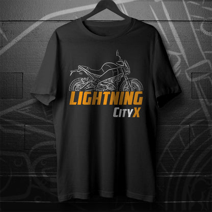 Buell XB12SX Lightning CityX 2010 Inspired T-Shirt - Motorcycle Tee Shirt for Riders