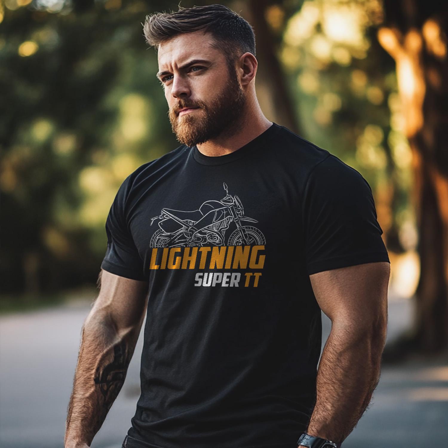 Buell XB12STT Lightning Super TT 2007 - 2008 Inspired T-Shirt - Motorcycle Tee Shirt for Riders