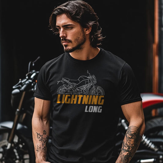Buell XB12Ss Lightning Long 2006 - 2010 Inspired T-Shirt - Motorcycle Tee Shirt for Riders