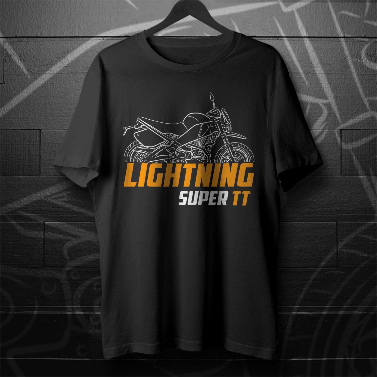 Buell XB12STT Lightning Super TT 2007 - 2008 Inspired T-Shirt - Motorcycle Tee Shirt for Riders