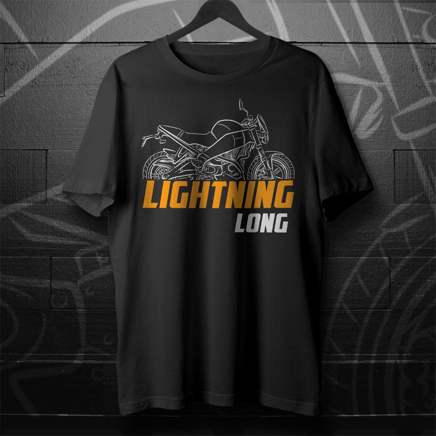 Buell XB12Ss Lightning Long 2006 - 2010 Inspired T-Shirt - Motorcycle Tee Shirt for Riders