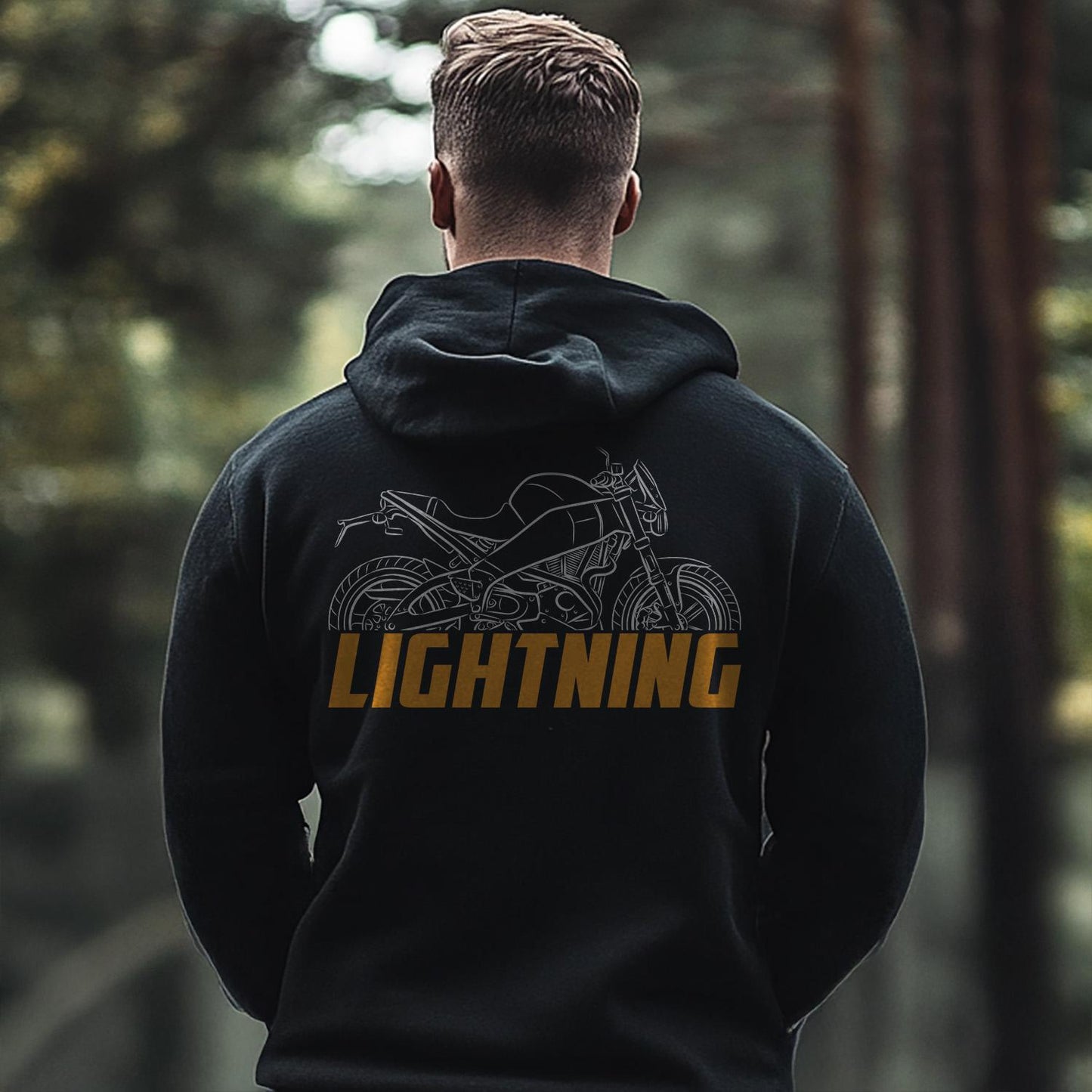 Buell XB12Scg Lightning 2005 - 2010 Inspired Hoodie - Motorcycle Sweatshirt for Riders