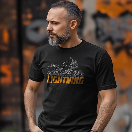 Buell XB12S Lightning 2004 - 2008 Inspired T-Shirt - Motorcycle Tee Shirt for Riders