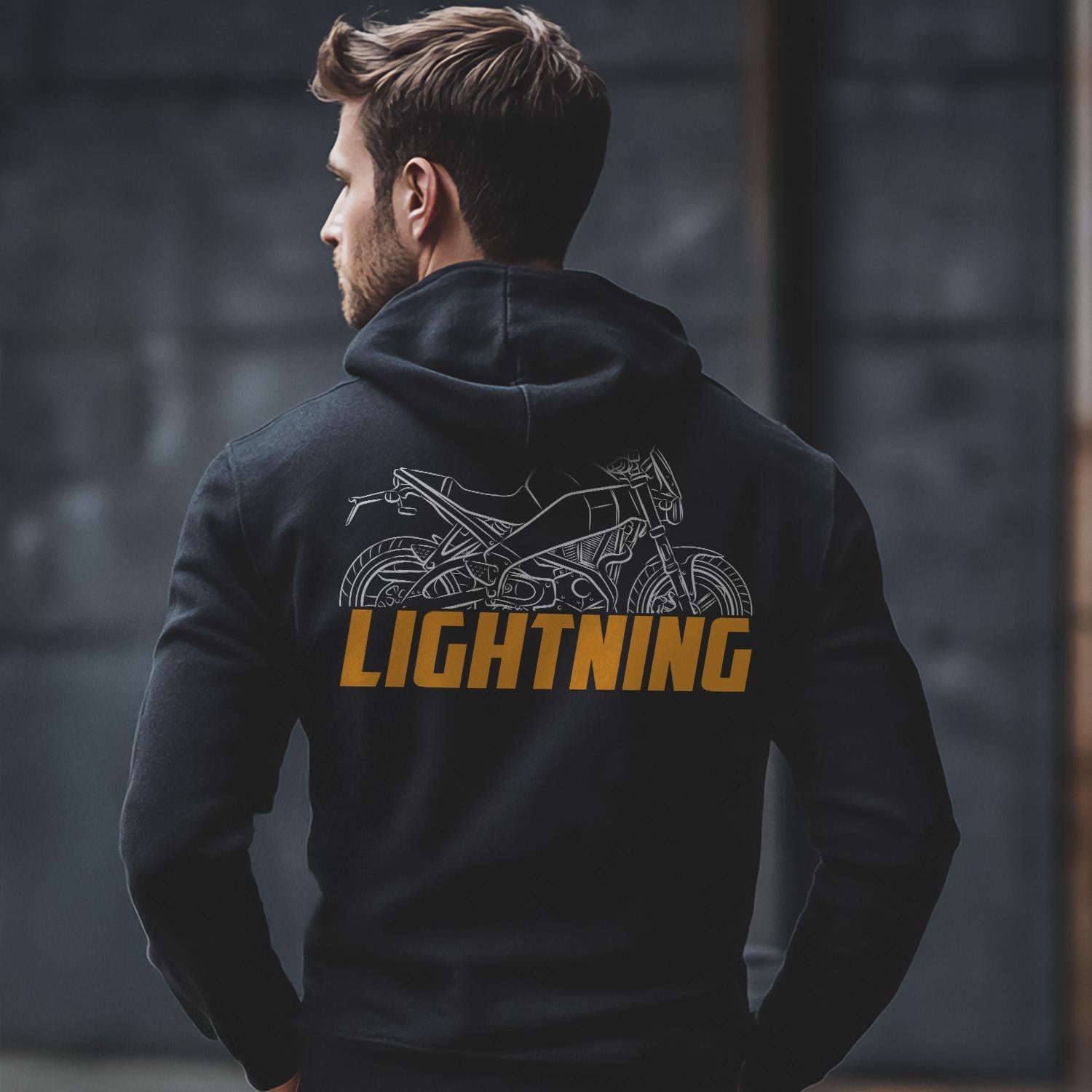 Buell XB12S Lightning 2004 - 2008 Inspired Hoodie - Motorcycle Sweatshirt for Riders
