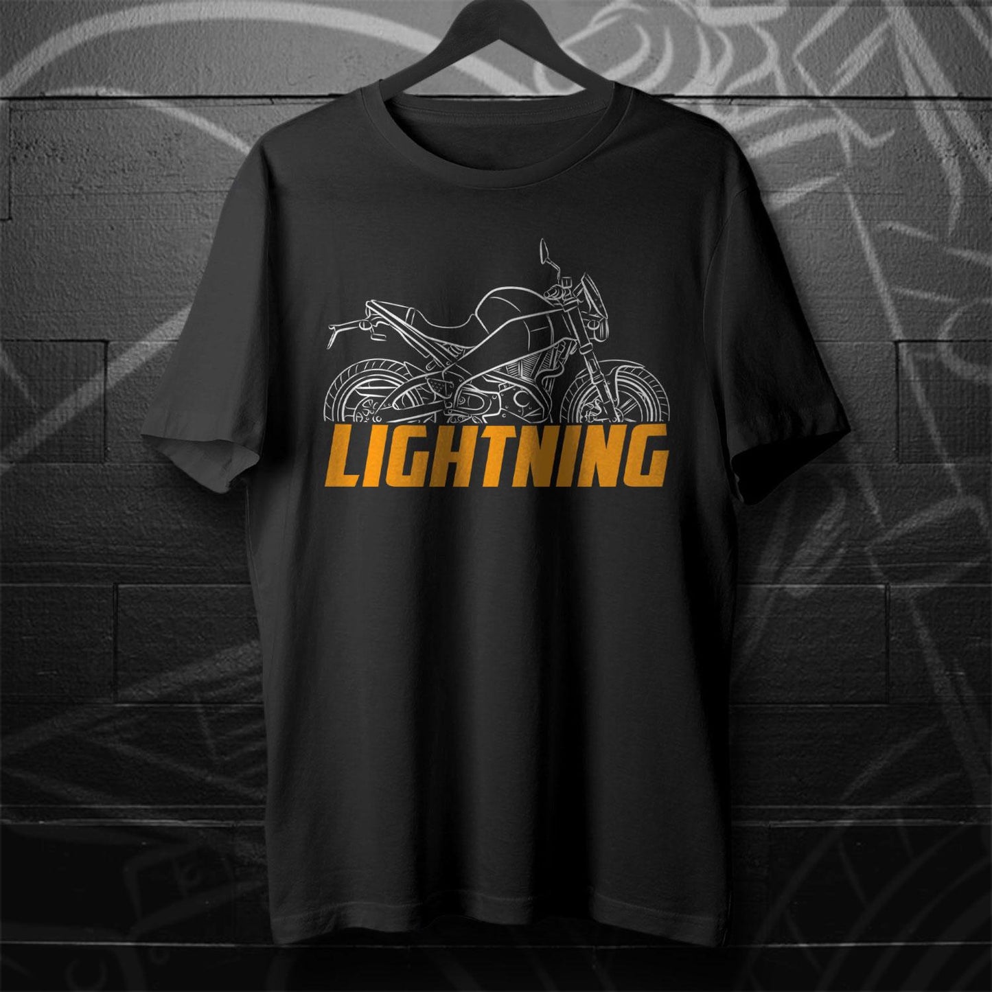 Buell XB12Scg Lightning 2005 - 2010 Inspired T-Shirt - Motorcycle Tee Shirt for Riders