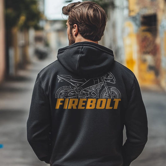 Buell XB12R Firebolt 2004 - 2010 Inspired Hoodie - Motorcycle Sweatshirt for Riders