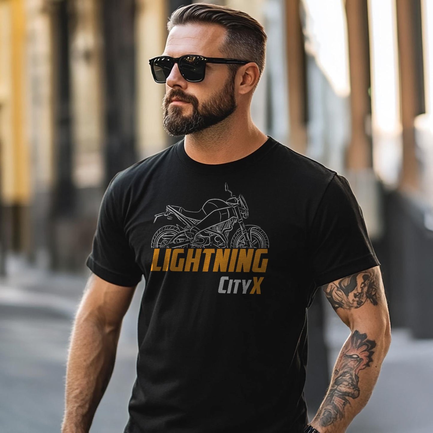 Buell XB9SX Lightning CityX 2005 - 2010 Inspired T-Shirt - Motorcycle Tee Shirt for Riders