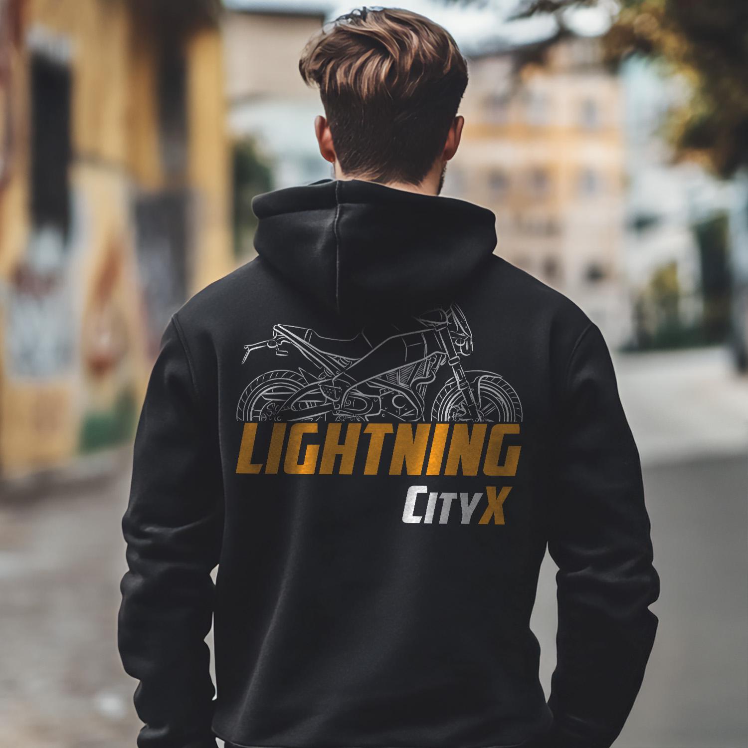 Buell XB9SX Lightning CityX 2005 - 2010 Inspired Hoodie - Motorcycle Sweatshirt for Riders