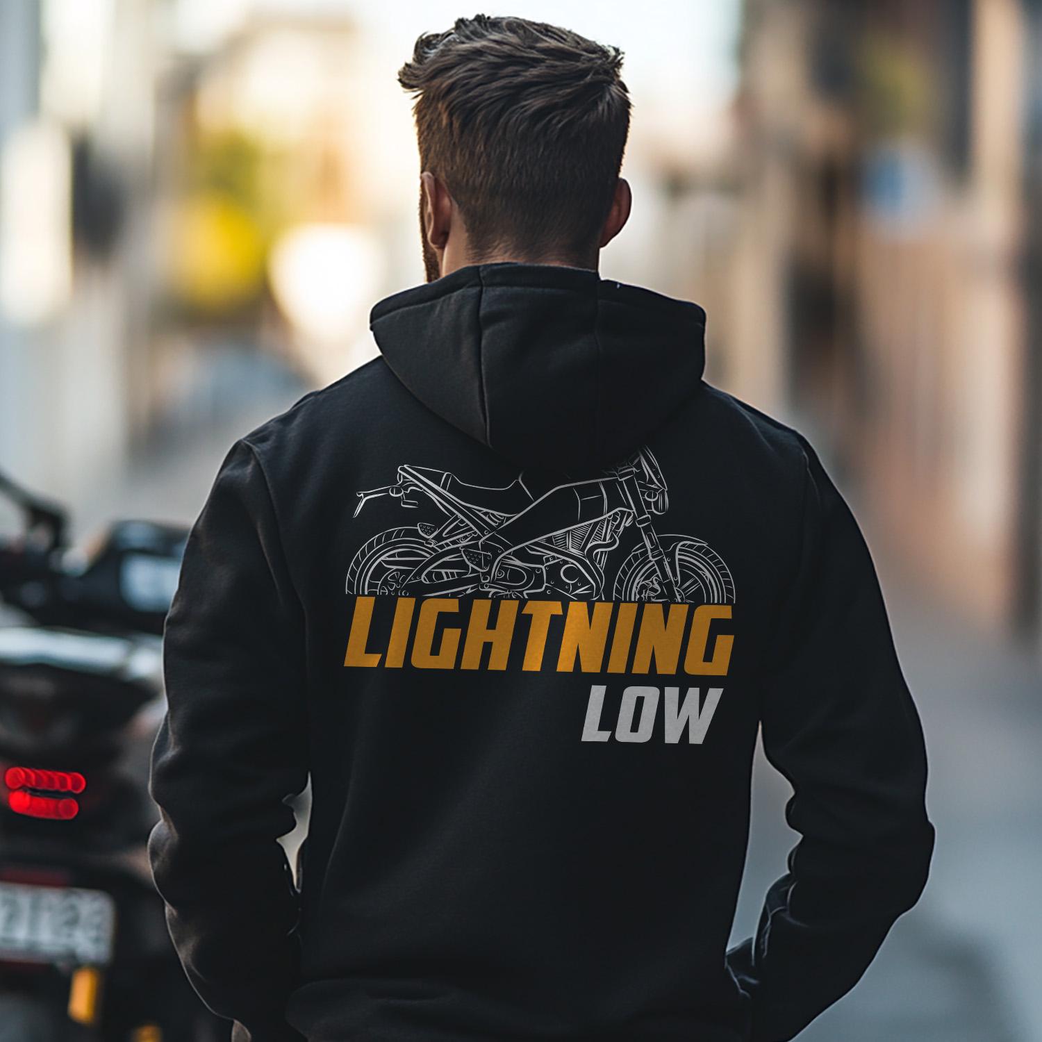 Buell XB9SL Lightning Low 2003 - 2004 Inspired Hoodie - Motorcycle Sweatshirt for Riders