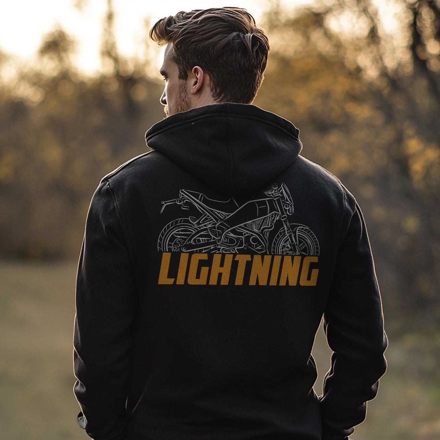 Buell XB9S Lightning 2003 - 2004 Inspired Hoodie - Motorcycle Sweatshirt for Riders