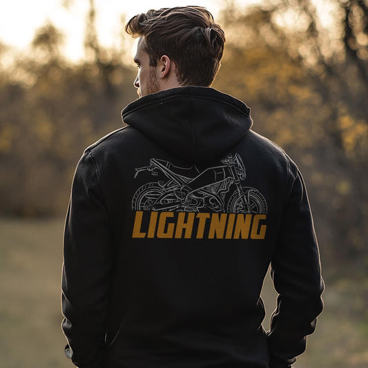 Buell XB9S Lightning 2003 - 2004 Inspired Hoodie - Motorcycle Sweatshirt for Riders