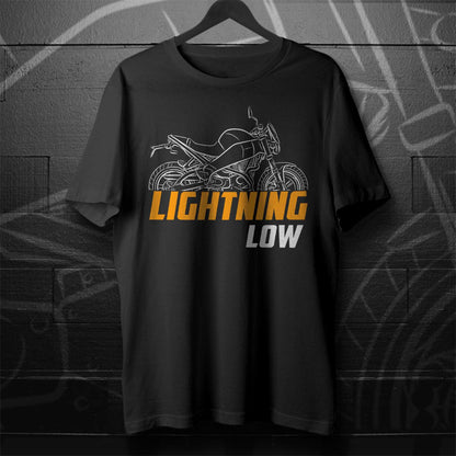 Buell XB9SL Lightning Low 2003 - 2004 Inspired T-Shirt - Motorcycle Tee Shirt for Riders