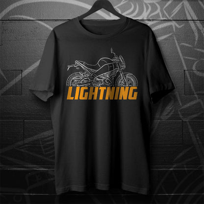 Buell XB9S Lightning 2003 - 2004 Inspired T-Shirt - Motorcycle Tee Shirt for Riders