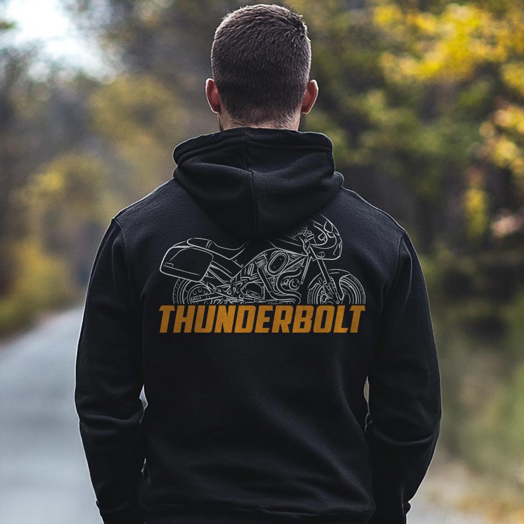 Buell S2T Thunderbolt 1996 Inspired Hoodie - Motorcycle Sweatshirt for Riders