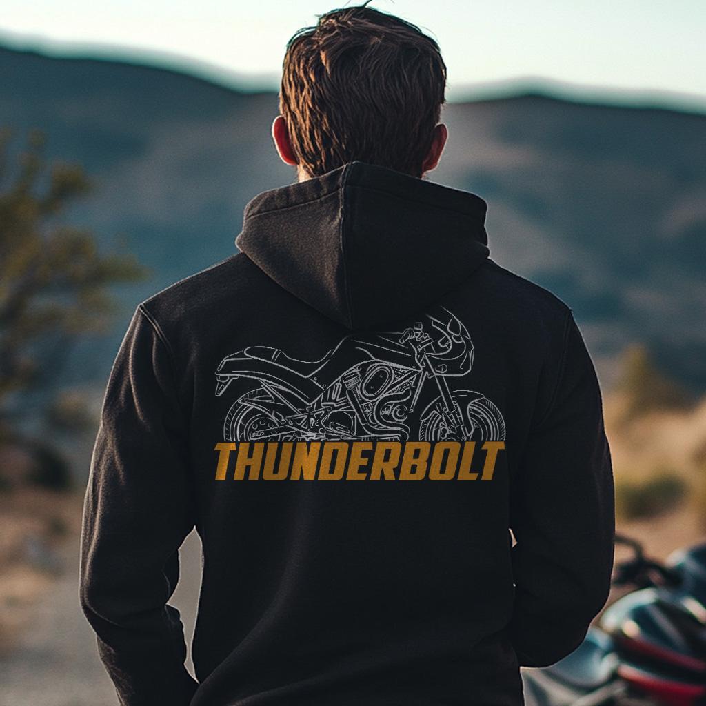 Buell S2 Thunderbolt 1995 - 1996 Inspired Hoodie - Motorcycle Sweatshirt for Riders