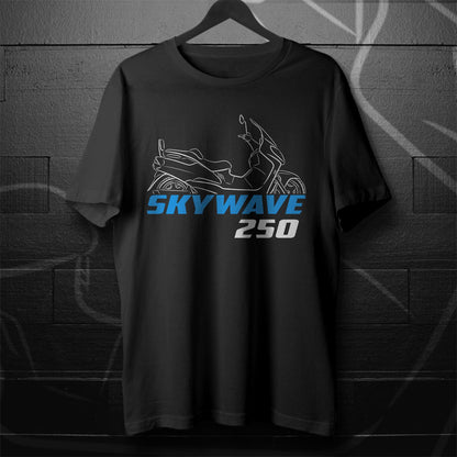 Suzuki AN250 Burgman ( Skywave 250 ) Inspired T-Shirt - Motorcycle Tee Shirt for Riders