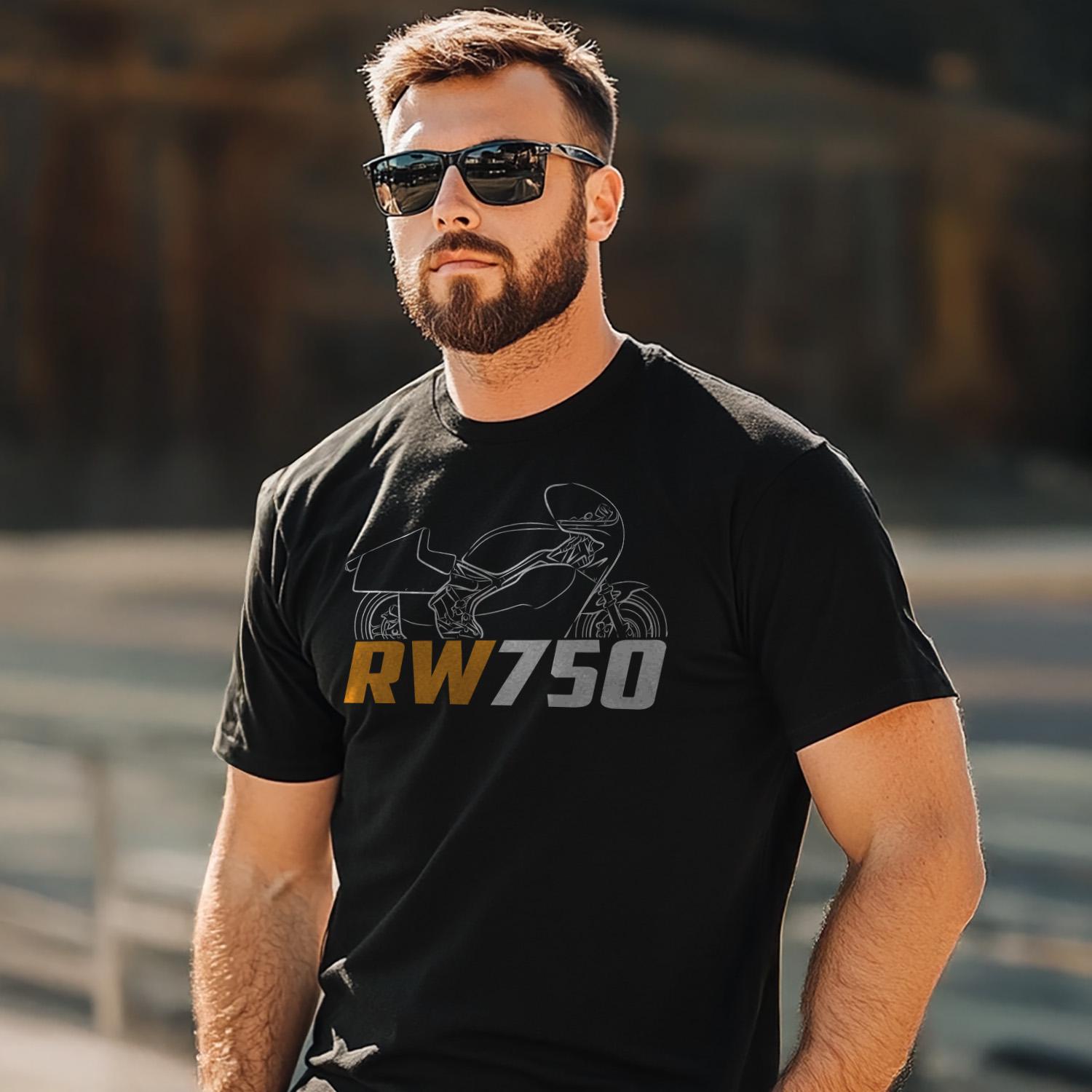 Buell RW 750 1983 Inspired T-Shirt - Motorcycle Tee Shirt for Riders