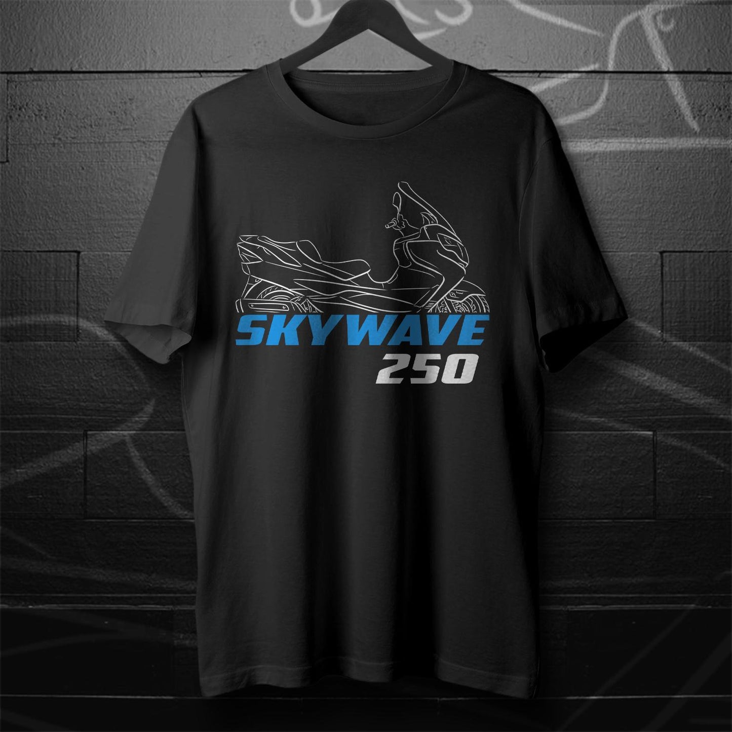 Suzuki AN250 Burgman ( Skywave 250 ) Inspired T-Shirt - Motorcycle Tee Shirt for Riders