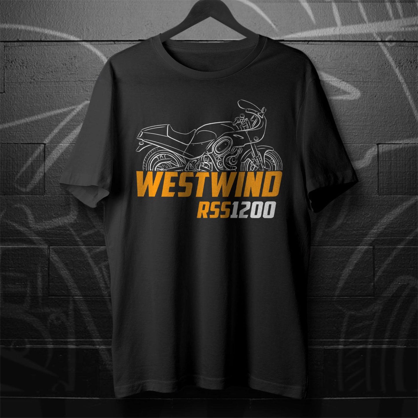 Buell RSS1200 Westwind 1991 - 1992 Inspired T-Shirt - Motorcycle Tee Shirt for Riders
