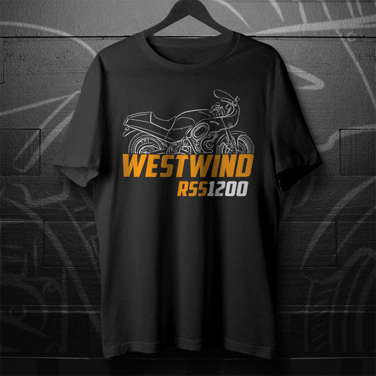 Buell RSS1200 Westwind 1991 - 1992 Inspired T-Shirt - Motorcycle Tee Shirt for Riders