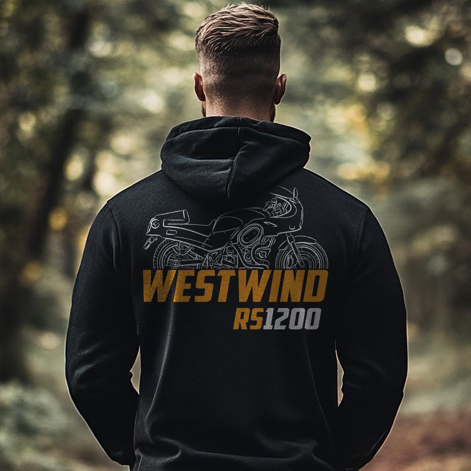 Buell RS1200 Westwind 1989 - 1992 Inspired Hoodie - Motorcycle Sweatshirt for Riders