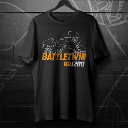 Buell RR1200 Battletwin 1988 - 1990 Inspired T-Shirt - Motorcycle Tee Shirt for Riders