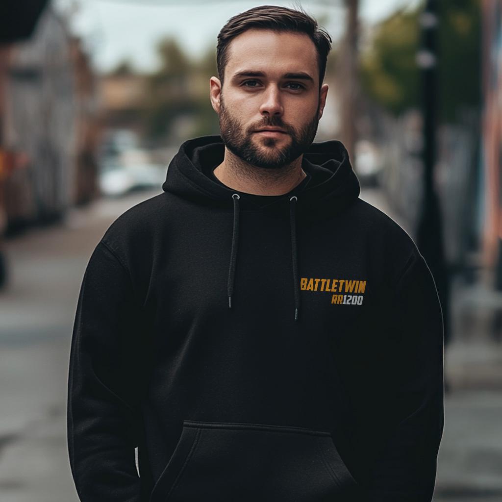 Buell RR1200 Battletwin 1988 - 1990 Inspired Hoodie - Motorcycle Sweatshirt for Riders