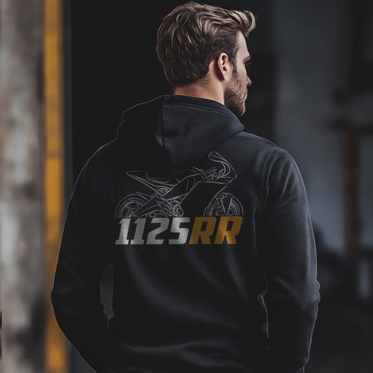 Buell 1125RR 2010 Inspired Hoodie - Motorcycle Sweatshirt for Riders