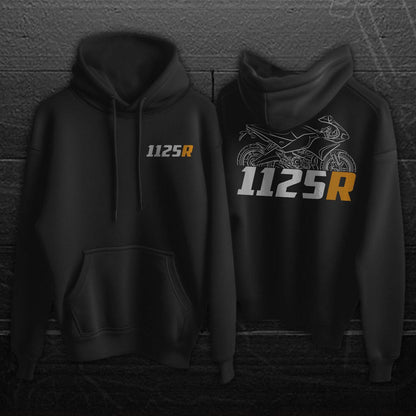 Buell 1125R 2008 - 2010 Inspired Hoodie - Motorcycle Sweatshirt for Riders