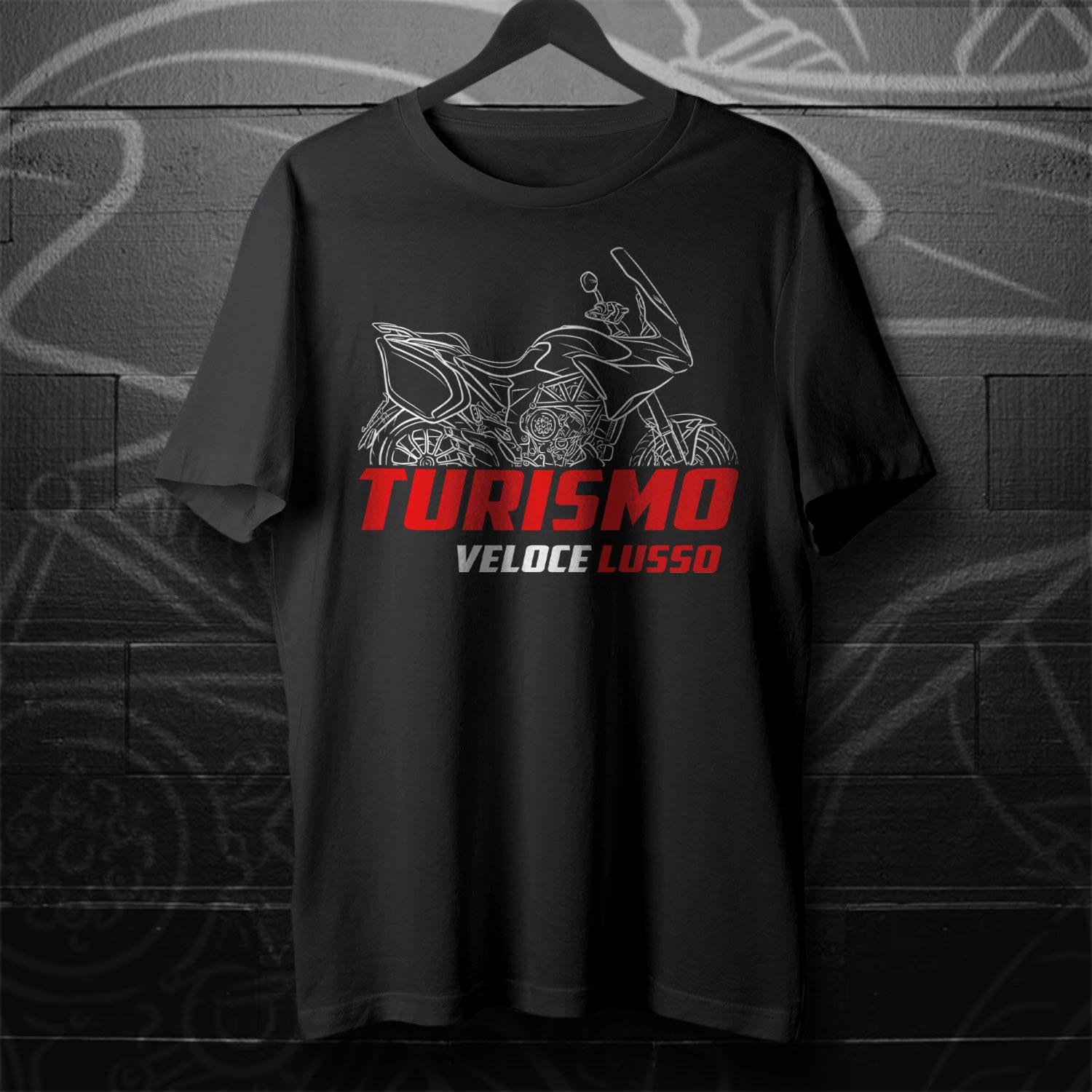 MV Agusta Turismo Veloce Lusso Inspired T-Shirt - Motorcycle Tee Shirt for Riders
