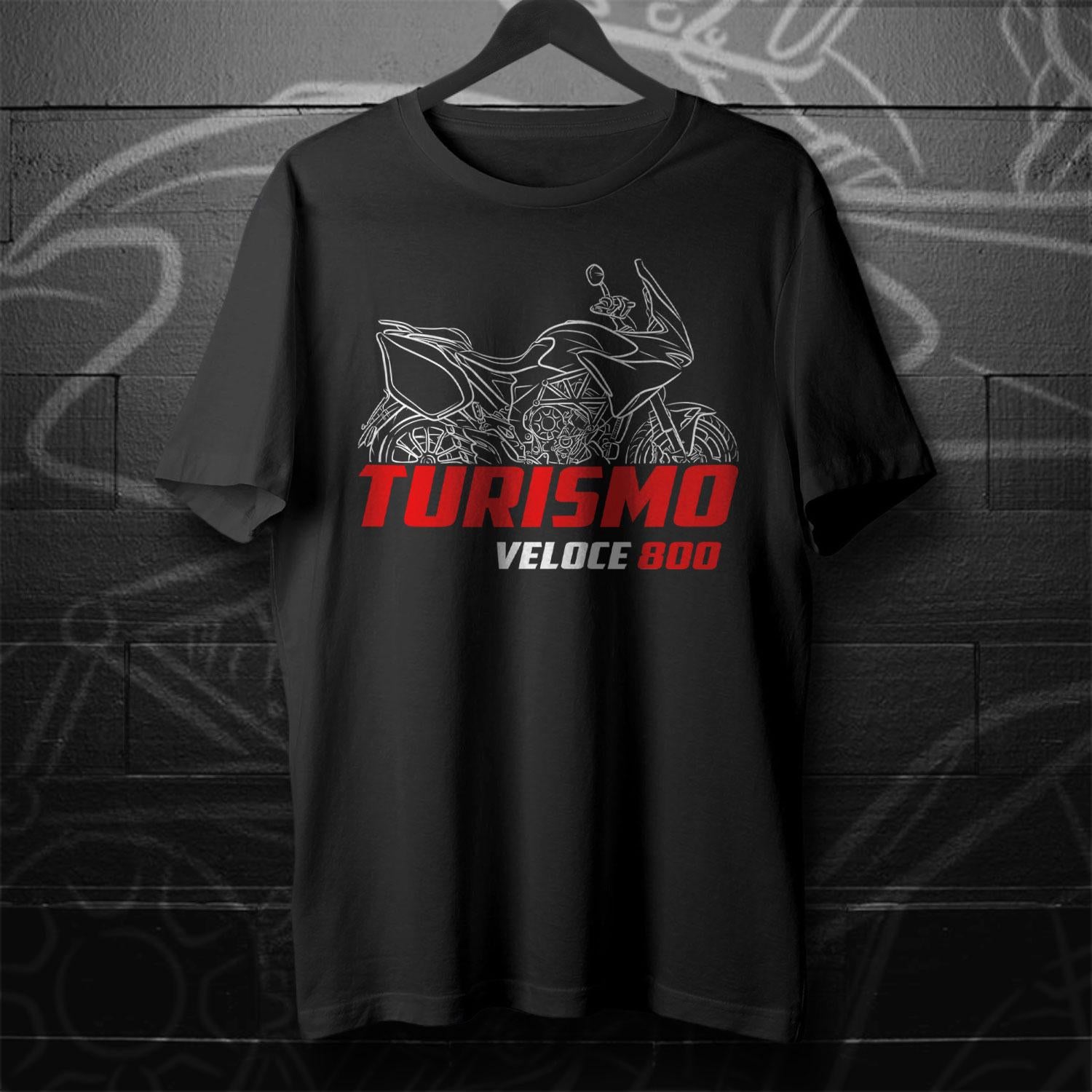 MV Agusta Turismo Veloce 800 Inspired T-Shirt - Motorcycle Tee Shirt for Riders