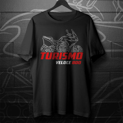 MV Agusta Turismo Veloce 800 Inspired T-Shirt - Motorcycle Tee Shirt for Riders