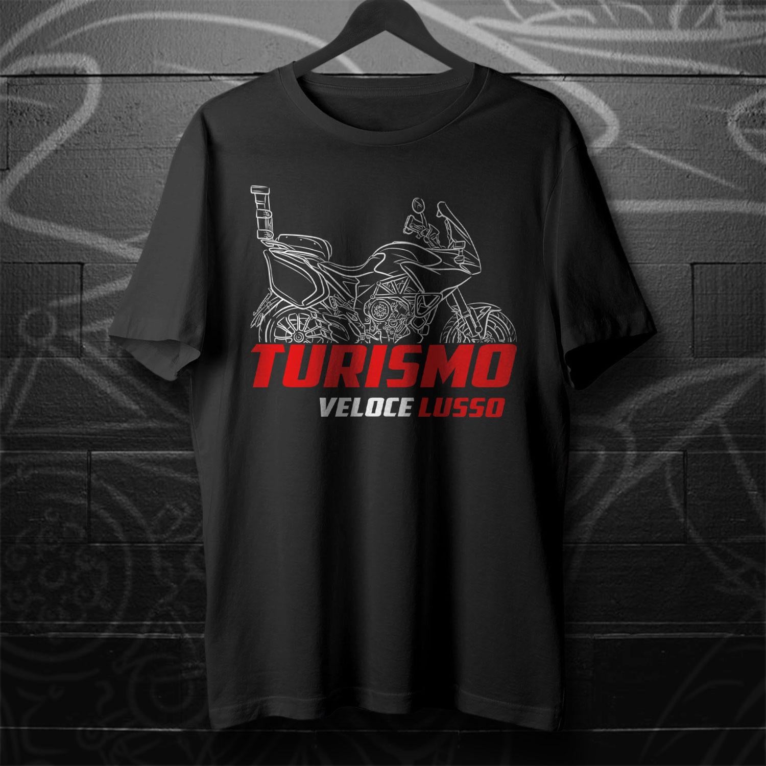 MV Agusta Turismo Veloce Lusso Inspired T-Shirt - Motorcycle Tee Shirt for Riders
