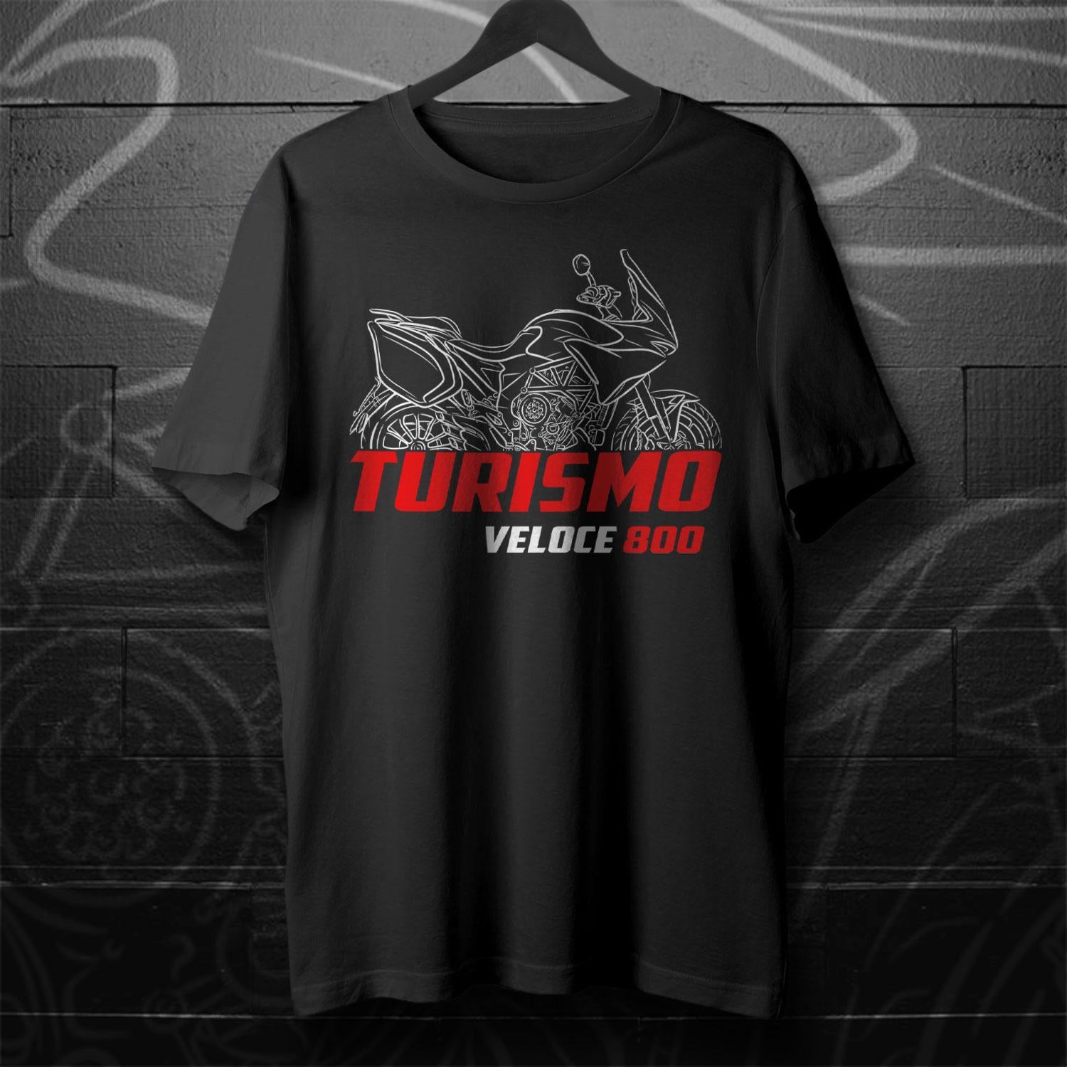 MV Agusta Turismo Veloce 800 Inspired T-Shirt - Motorcycle Tee Shirt for Riders