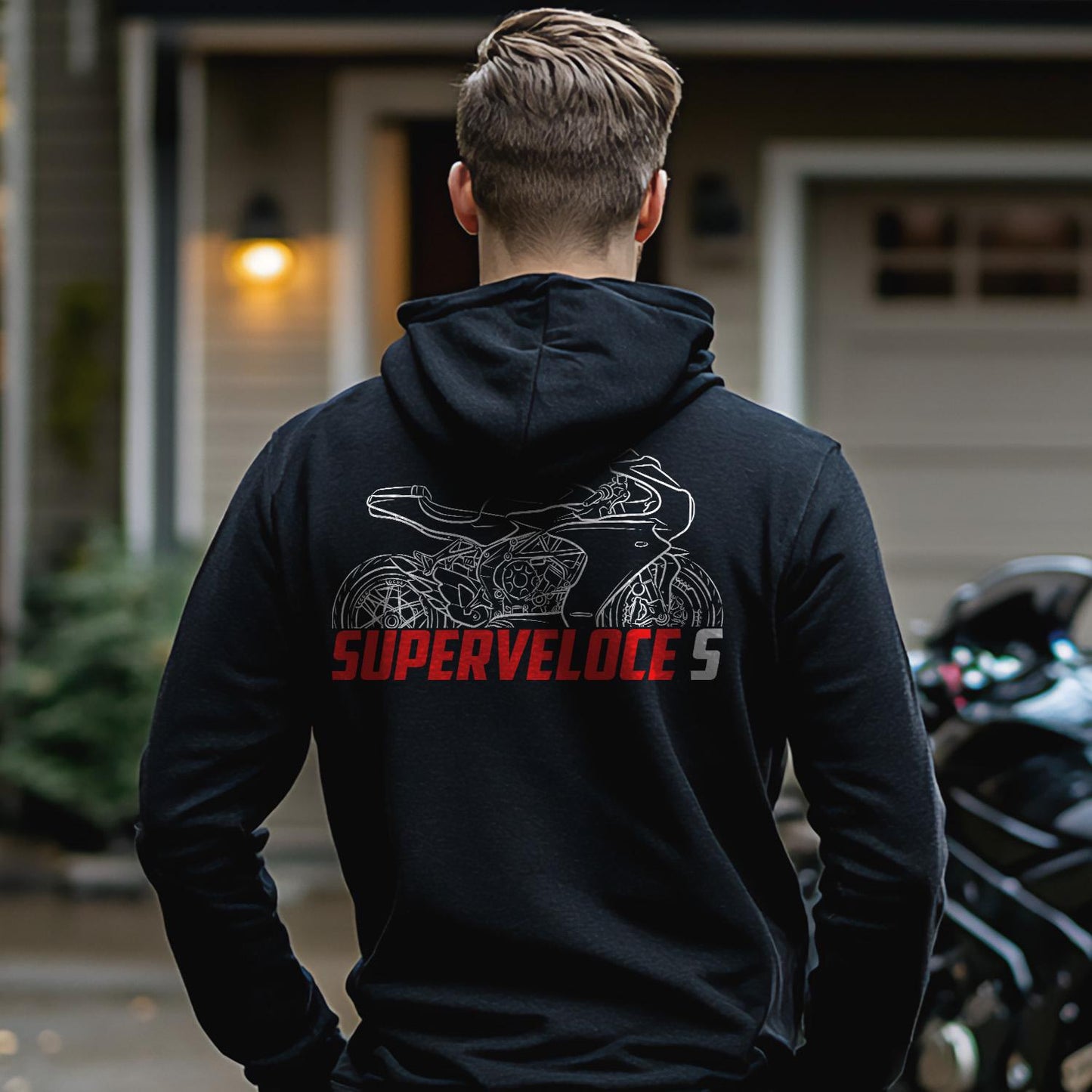 MV Agusta Superveloce S 2023 - 2024 Inspired Hoodie - Motorcycle Sweatshirt for Riders