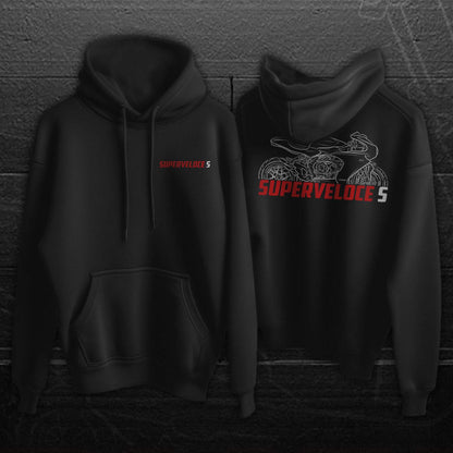 MV Agusta Superveloce S 2023 - 2024 Inspired Hoodie - Motorcycle Sweatshirt for Riders