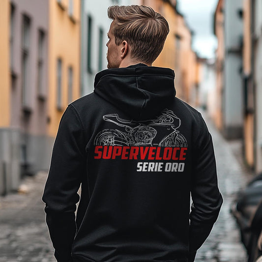 MV Agusta Superveloce 800 Serie Oro 2020 Inspired Hoodie - Motorcycle Sweatshirt for Riders